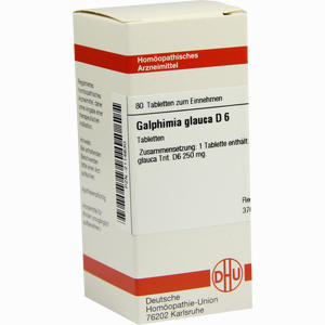 Galphimia Glauca D6 Tabletten 80 Stück - ab 8,87 €