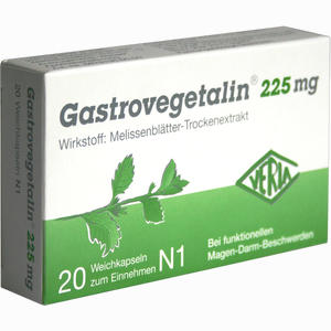 Gastrovegetalin 225mg Weichkapseln  20 Stück - ab 0,00 €