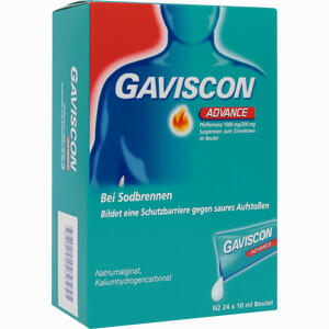 Gaviscon Advance Pfefferminz Suspension  24 x 10 ml - ab 15,35 €