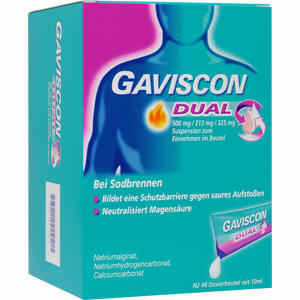 Gaviscon Dual Suspension  48 x 10 ml - ab 26,95 €