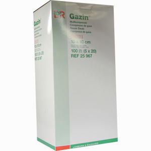 Gazin Kompressen 10x10cm 12fach Steril  5 x 20 Stück - ab 18,92 €