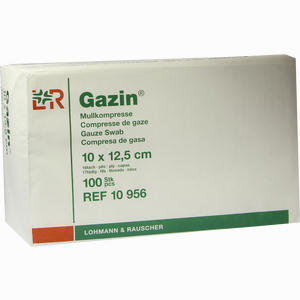 Gazin Mullkompresse 16fach 10x12.5cm Kompressen 100 Stück - ab 29,75 €