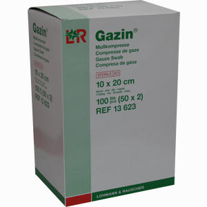 Gazin Steril 10x20cm 8f 50 Stück - ab 21,41 &euro;