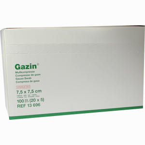 Gazin Steril 7. 5x7. 5cm 12f 20 Stück - ab 14,50 €