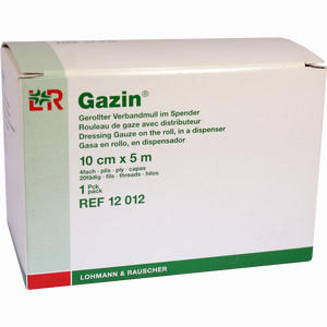 Gazin Verbandm 5mx10cm Ger  1 Stück - ab 12,54 €
