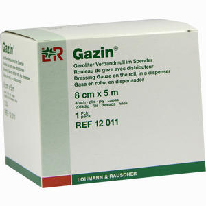 Gazin Verbandm 5mx8cm Ger  1 Stück - ab 8,10 €
