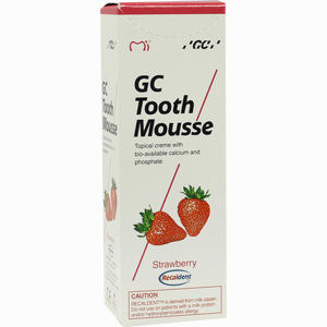 Gc Tooth Mousse Erdbeere Zahncreme  40 g - ab 16,79 €