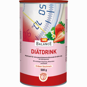 Gehe Balance Diätdrink Erdbeer Pulver 500 g - ab 0,00 &euro;