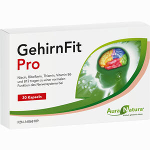 Gehirnfit Pro Kapseln 30 Stück - ab 16,69 €