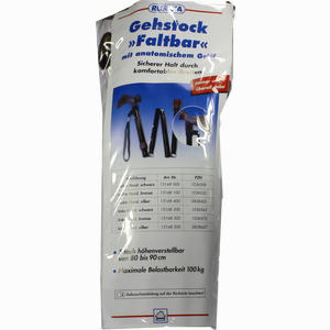 Gehstock Faltbar Anatomischer Griff Bronze Rechts 1 Stück - ab 14,33 €