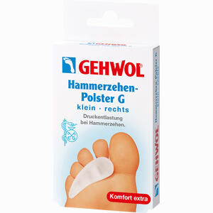 Gehwol Hammerzehen- Polster G Klein Rechts 1 Stück - ab 4,18 €