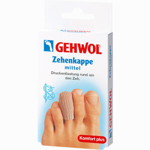 Gehwol Polymer- Gel Zehenkappe Mittel 1 Stück - ab 4,78 €