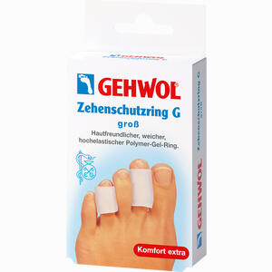 Gehwol Polymer- Gel Zehenschutzring G Groß 2 Stück - ab 5,36 €