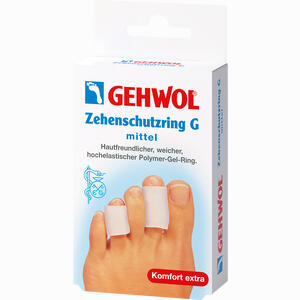 Gehwol Polymer- Gel Zehenschutzring G Mittel 2 Stück - ab 5,01 €