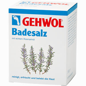 Gehwol Rosmarin Badesalz Portionsbeutel  10 x 25 g - ab 4,90 €
