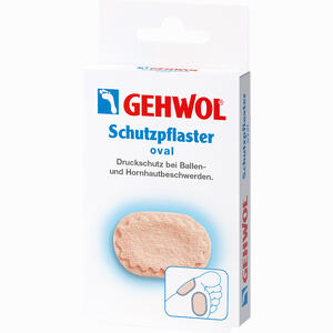 Gehwol Schutzpflaster Oval  4 Stück - ab 0,00 &euro;