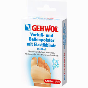 Gehwol Vorfuß- und Ballenpolster mit Elastikbinde 1 Stück - ab 8,39 €