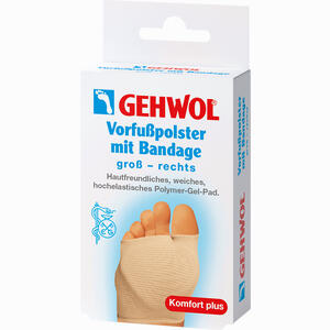 Gehwol Vorfußpolster mit Bandage Rechts Gross 1 Stück - ab 7,93 €