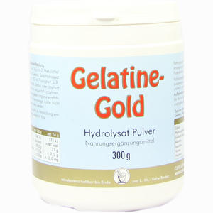 Gelatine Gold Hydrolysat 300 g - ab 8,41 €