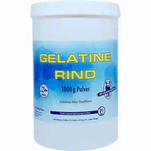 Gelatine Rind Pulver Halal  1000 g - ab 24,39 €