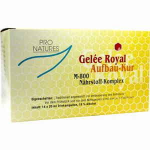 Gelee Royal Aufbaukur M- 800 Trinkampullen 14 x 20 g - ab 23,12 €