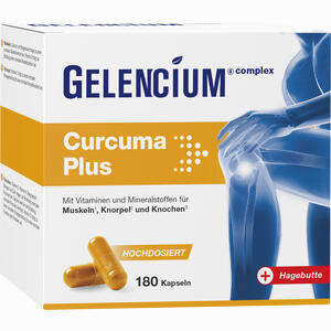 Gelencium Curcuma Plus Hochdosiert mit Vitamin C 180 Stück - ab 44,21 €
