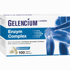 Gelencium Enzym Complex Hochdosiert mit Bromelain 100 Stück - ab 26,27 €