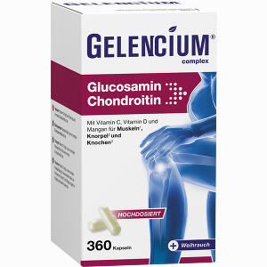 Gelencium Glucosamin Chondroitin Hochdos. Vit C 360 Stück - ab 46,01 &euro;