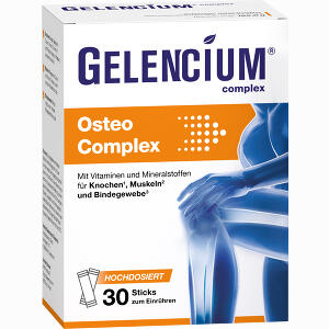 Gelencium Osteo Complex Calcium D3 K2 für Knochen 30 Stück - ab 39,92 &euro;