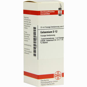 Gelsemium D12 Dilution 20 ml - ab 8,15 €