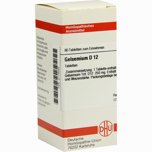 Gelsemium D12 Tabletten 80 Stück - ab 8,00 €