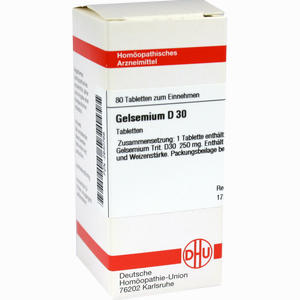 Gelsemium D30 Tabletten 80 Stück - ab 8,41 €