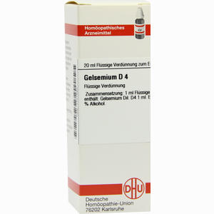 Gelsemium D4 Dilution DHU-Arzneimittel GmbH & Co. KG 20 ml - ab 8,69 &euro;