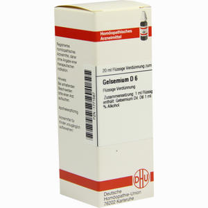 Gelsemium D6 Dilution DHU-Arzneimittel GmbH & Co. KG 20 ml - ab 8,61 &euro;