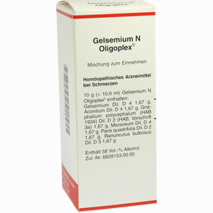 Gelsemium N Oligoplex Liquidum 50 ml - ab 0,00 €