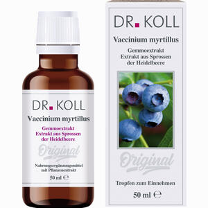 Gemmoextrakt Heidelbeere Tropfen 50 ml - ab 0,00 &euro;