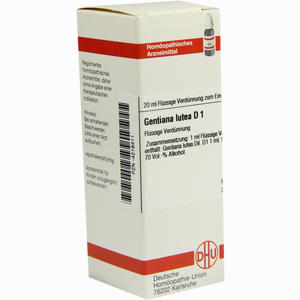 Gentiana Lutea D 1 Dilution 20 ml - ab 8,43 €