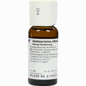 Gentiana Lutea D 1 Dilution WELEDA AG 50 ml - ab 31,28 €
