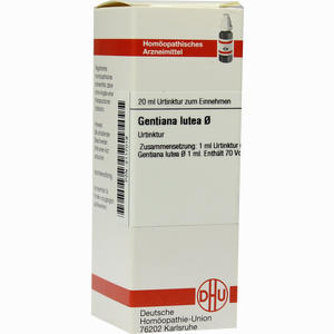 Gentiana Lutea Urtinktur Dilution 20 ml - ab 11,38 €