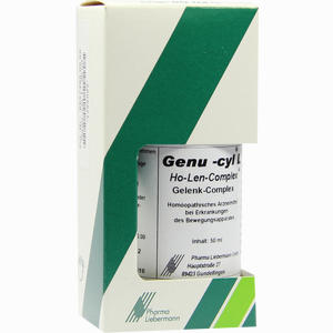Genu- Cyl L Ho- Len- Complex Gelenk- Complex Tropfen 50 ml - ab 9,89 €