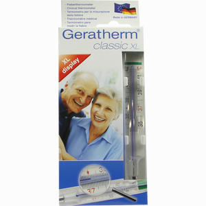 Geratherm Classic Xl Fieberthermometer mit Lupe 1 Stück - ab 10,39 €