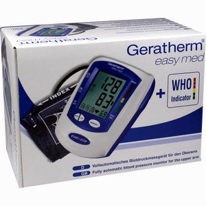 Geratherm Easy Med Oberarm- Blutdruckmessgerät 1 Stück - ab 47,96 €