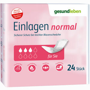 Gesund Leben Einlagen Normal 6 x 24 Stück - ab 26,71 €