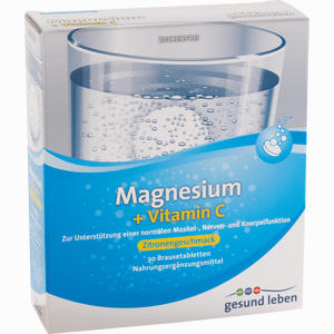 Gesund Leben Magnesium + Vitamin C Brausetabletten  3 x 10 Stück - ab 0,00 &euro;