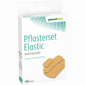 Gesund Leben Pflaster Set Elastic  40 Stück - ab 0,00 &euro;