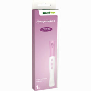 Gesund Leben Schwangerschafts- Teststreifen  1 Stück - ab 0,00 €