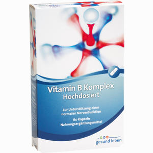 Gesund Leben Vitamin B Komplex Kapseln  60 Stück - ab 0,00 &euro;