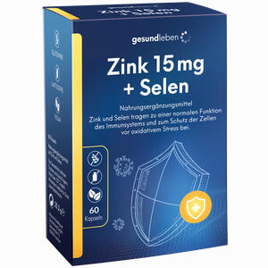 Gesund Leben Zink 15mg + Selen Kapseln 60 Stück - ab 5,09 €