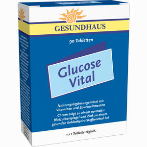 Gesundhaus Glucose Vital Tabletten 90 Stück - ab 12,11 €