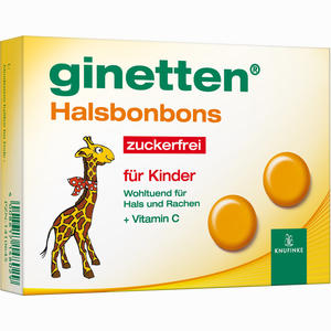 Abbildung von Ginetten Kinder Halsbonbons 24 Stück Abbildung von Ginetten Kinder Halsbonbons 24 Stück
